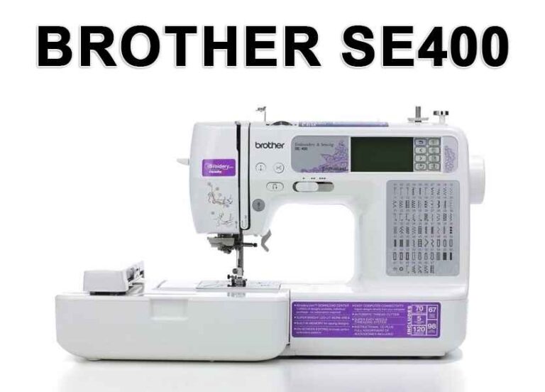 Brother Se 400 Review Accessories And Parts