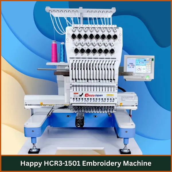 Happy HCR3-1501 Embroidery Machine