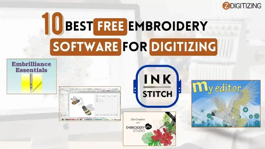 10 Best FREE Embroidery Software for Digitizing