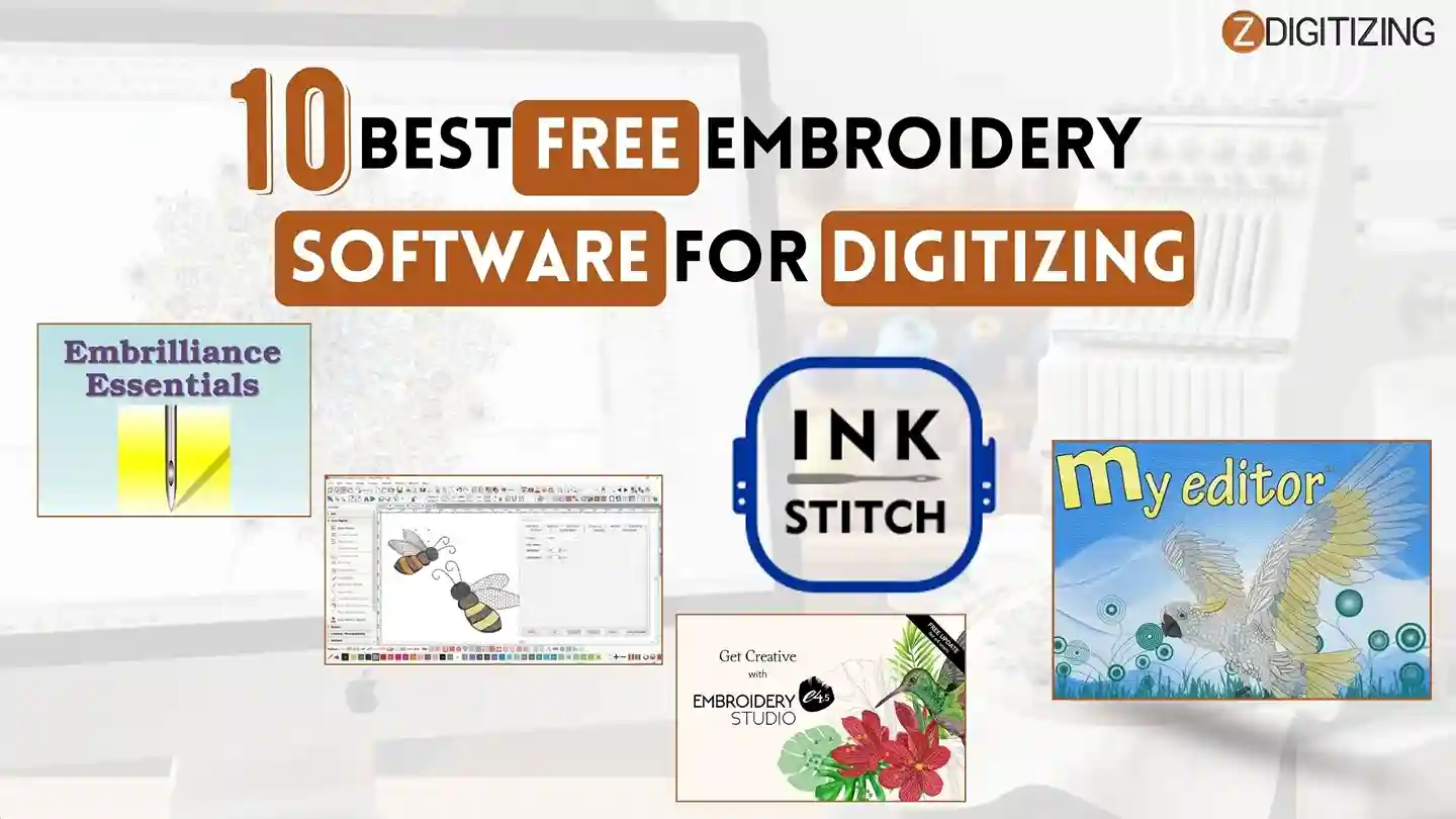 10 Best FREE Embroidery Software for Digitizing