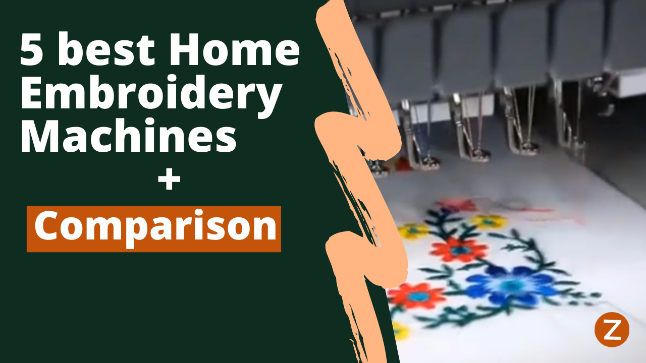 5 best embroidery machines comparison for home business