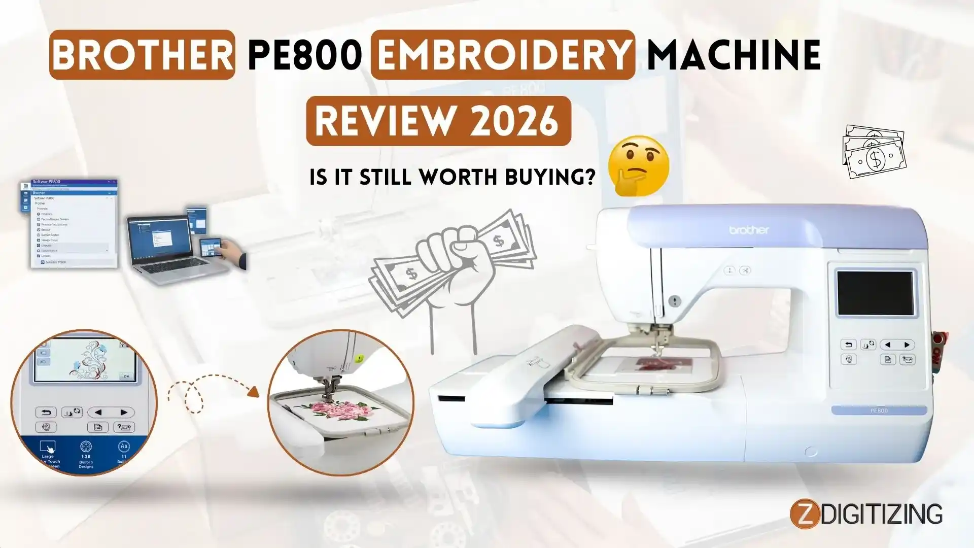 Brother PE800 Embroidery Machine Review 2026