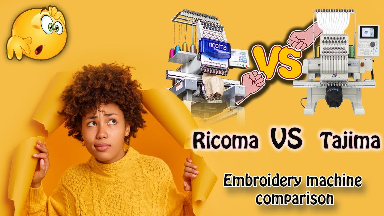 ricoma vs tajima embroidery machines