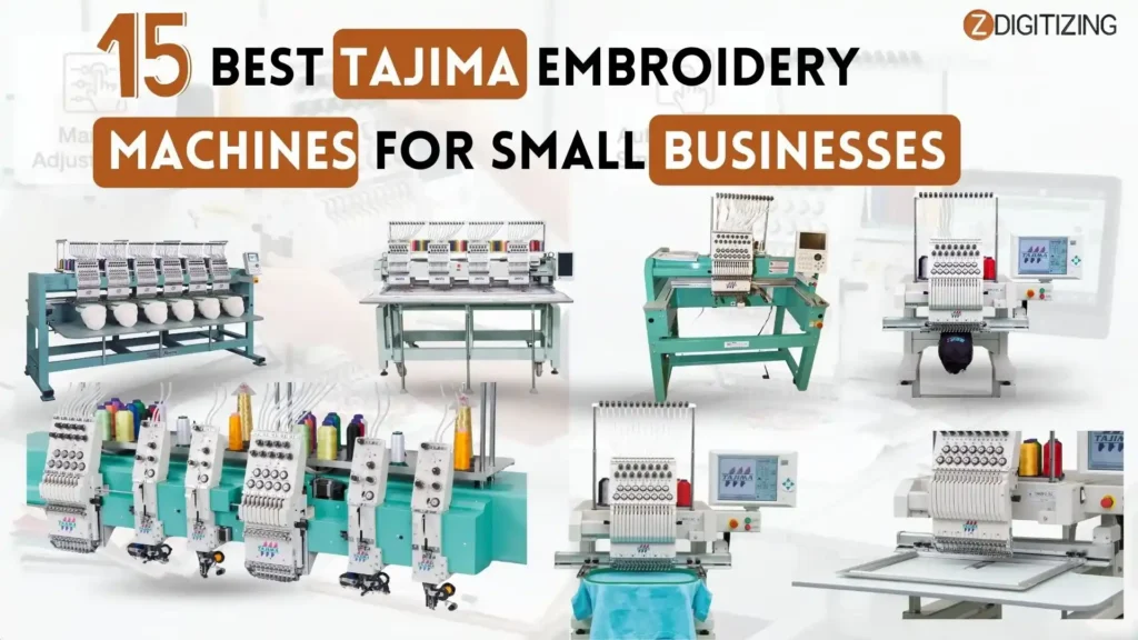 15 der besten Tajima-Stickmaschinen für Kleinunternehmen