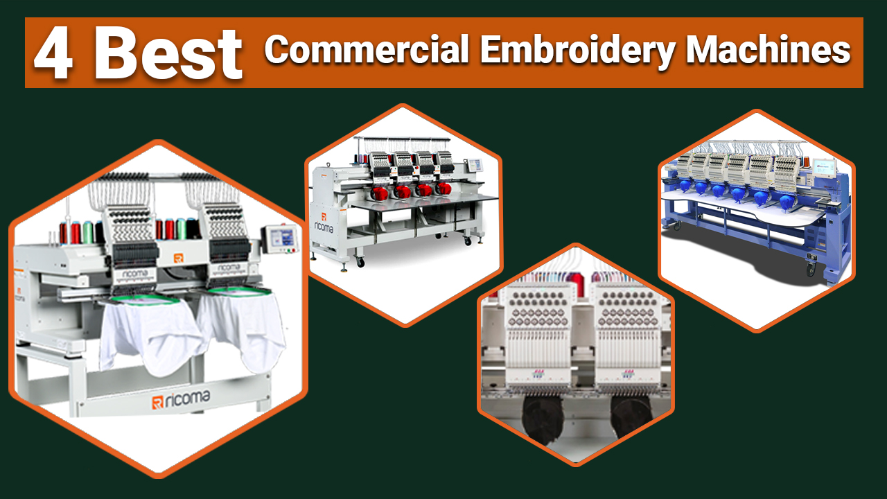 commercial Embroidery Machines