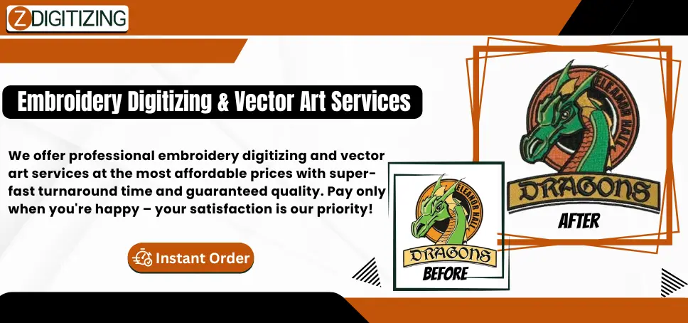 Embroidery Digitizing & Vector Art Services