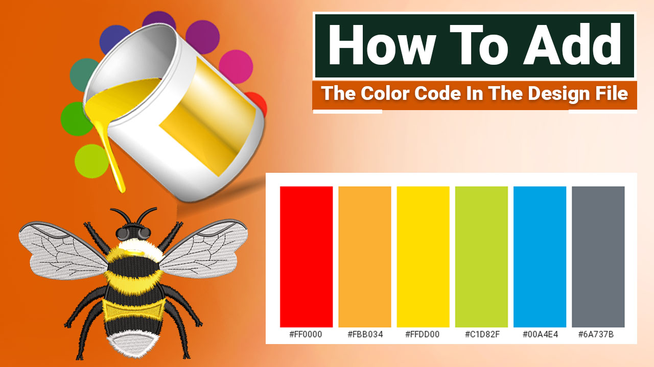 How To Add The Color Code In The Design File (1)