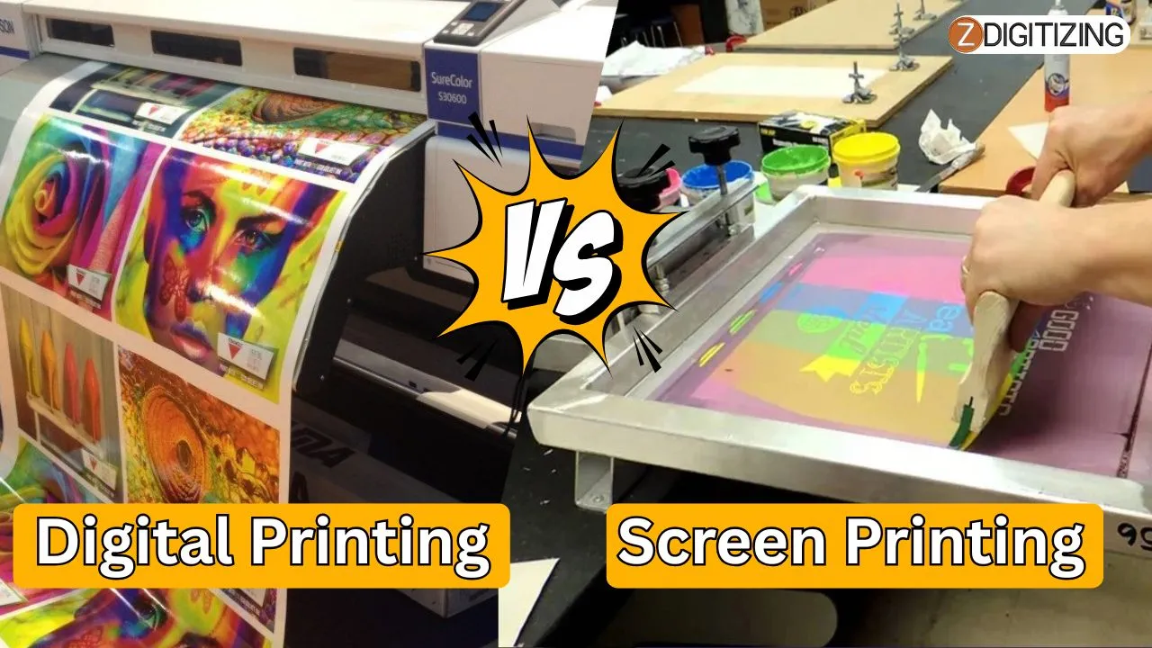 Screen Printing vs Digital Printing Which One Is Best for You