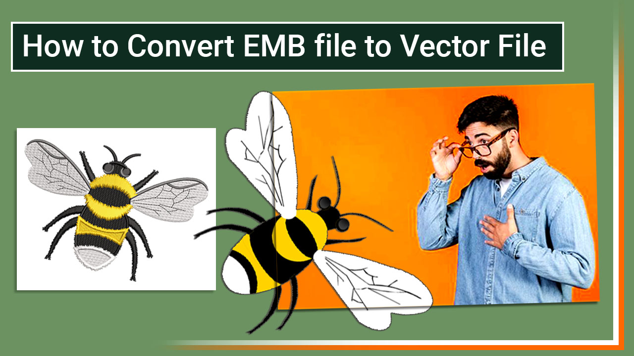 convert EMB file to vector file