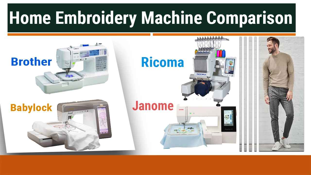 Embroidery Machines Brands Comparisons