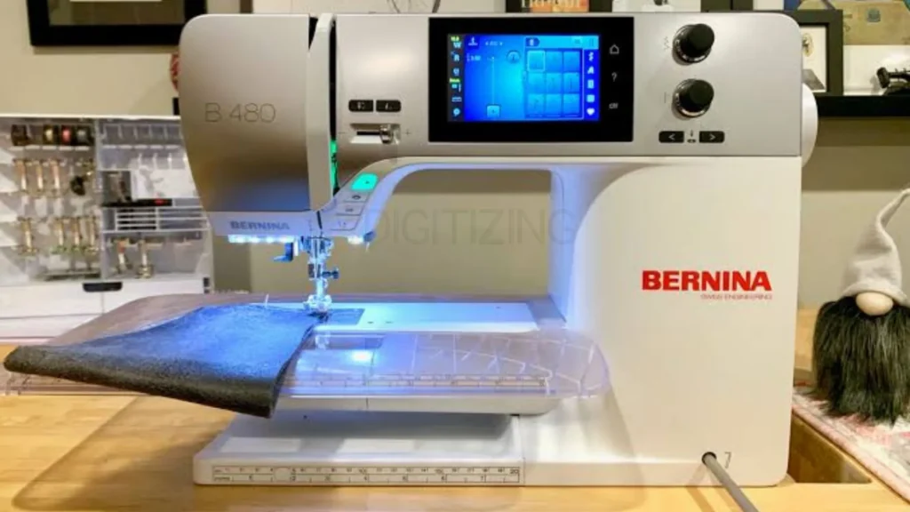 Réglages de la machine pour la broderie sur cuir