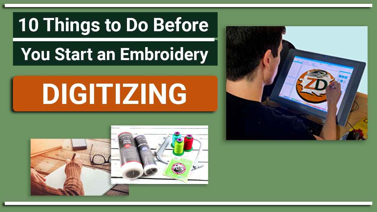 10 Important Things To Do Before You Starting Embroidery Digitizing