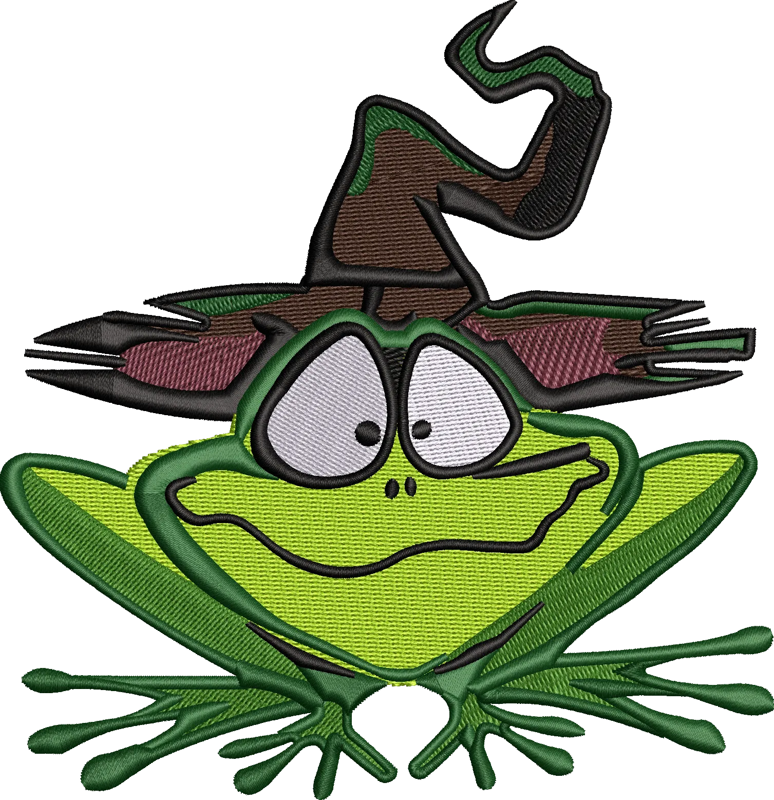 Frog-Embroidery-Design