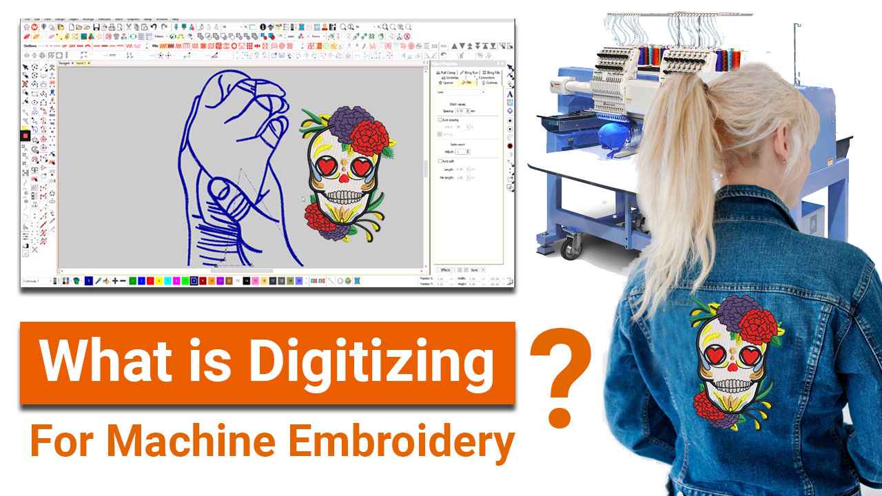 What is Digitizing For Machine Embroidery