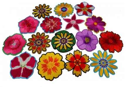 Flowers Embroidery Patches