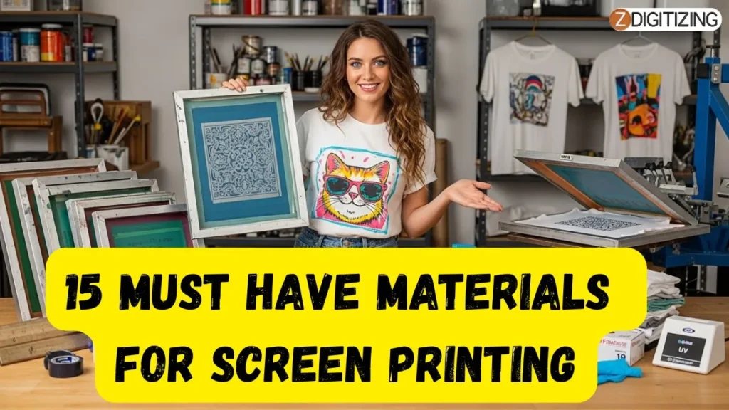 Top 15 Screen Printing Materials List for Perfect Prints