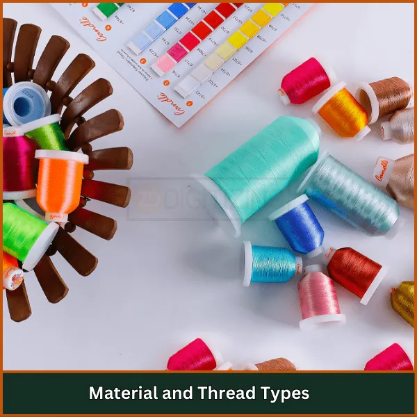 Material and Thread Types