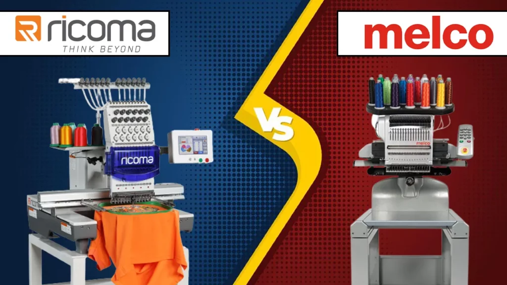 Ricoma Vs Melco Embroidery Machines Comparison