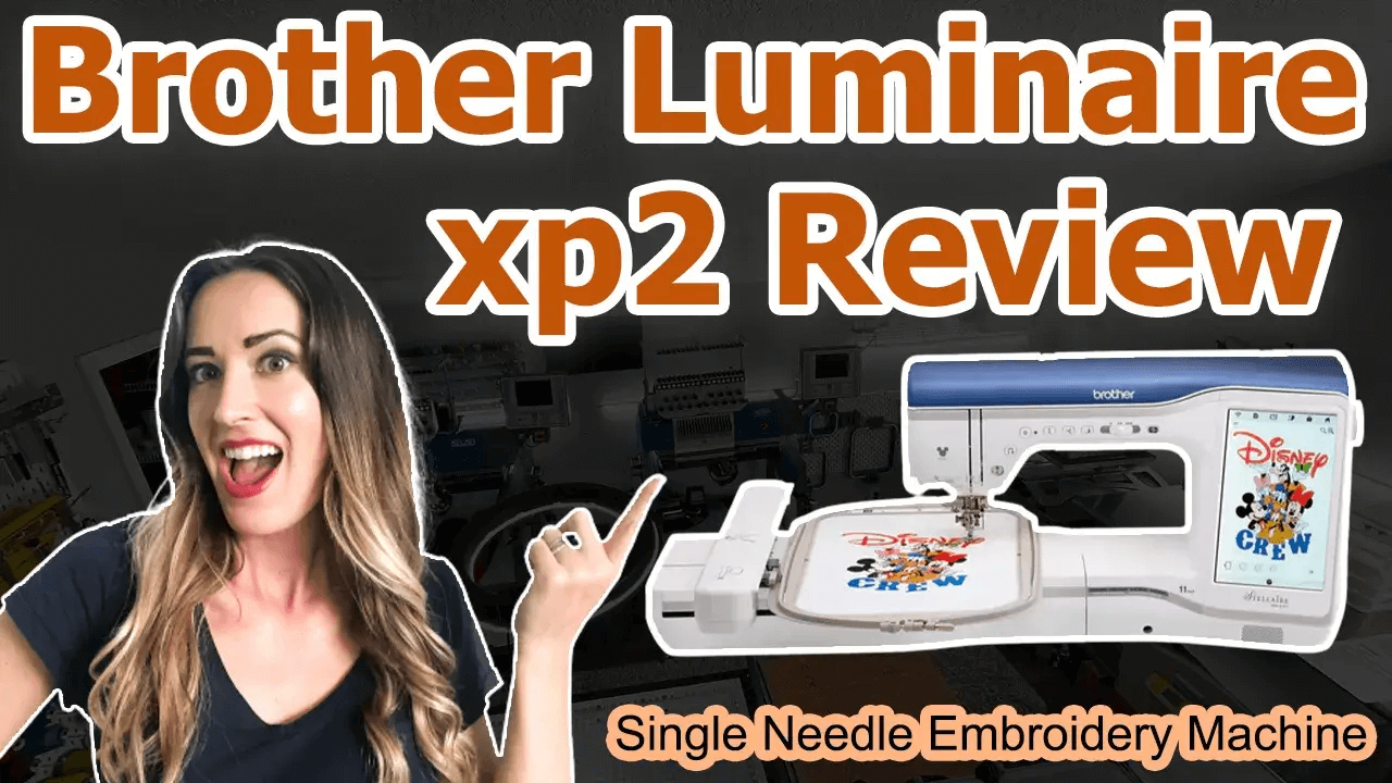 Brother Luminair XP2 Sew Embroidery Quilt Machine