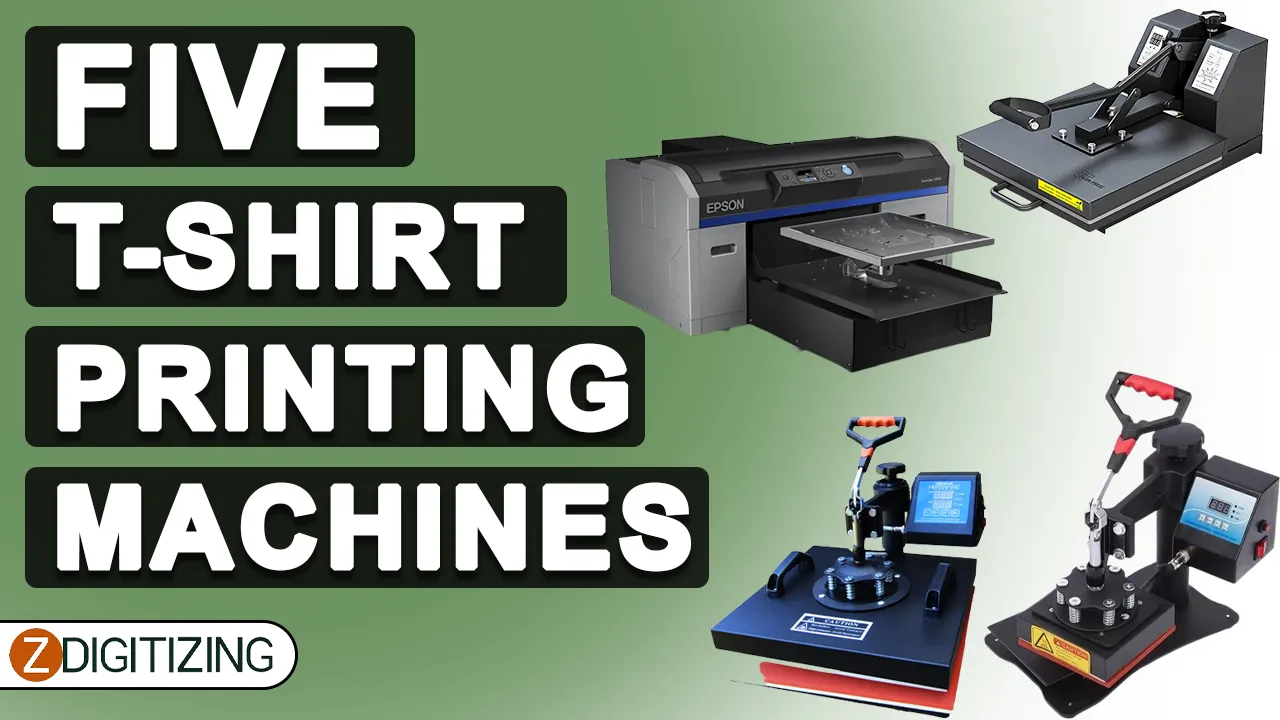 Top Five T-Shirt Printing Machines