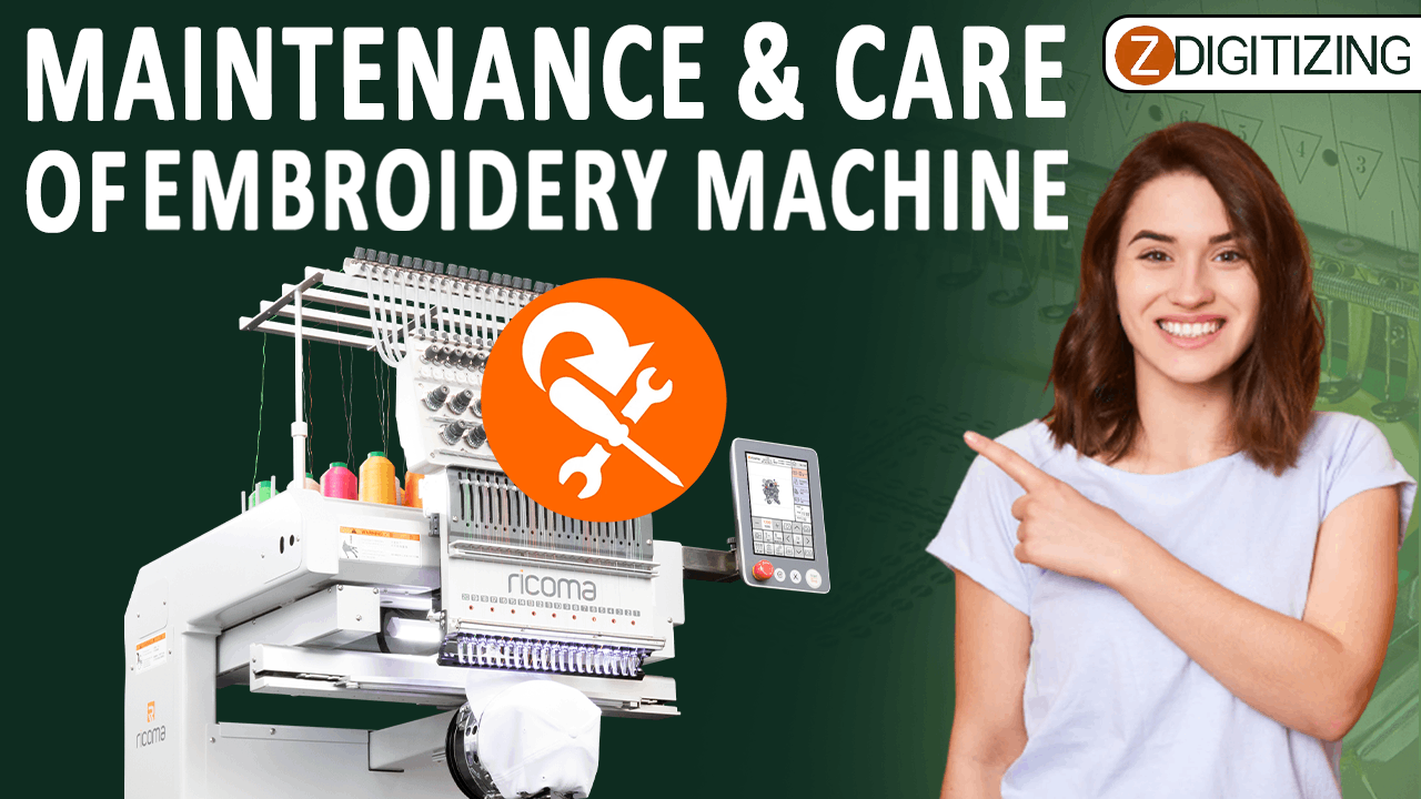 How To Care And Maintain The Embroidery Machine