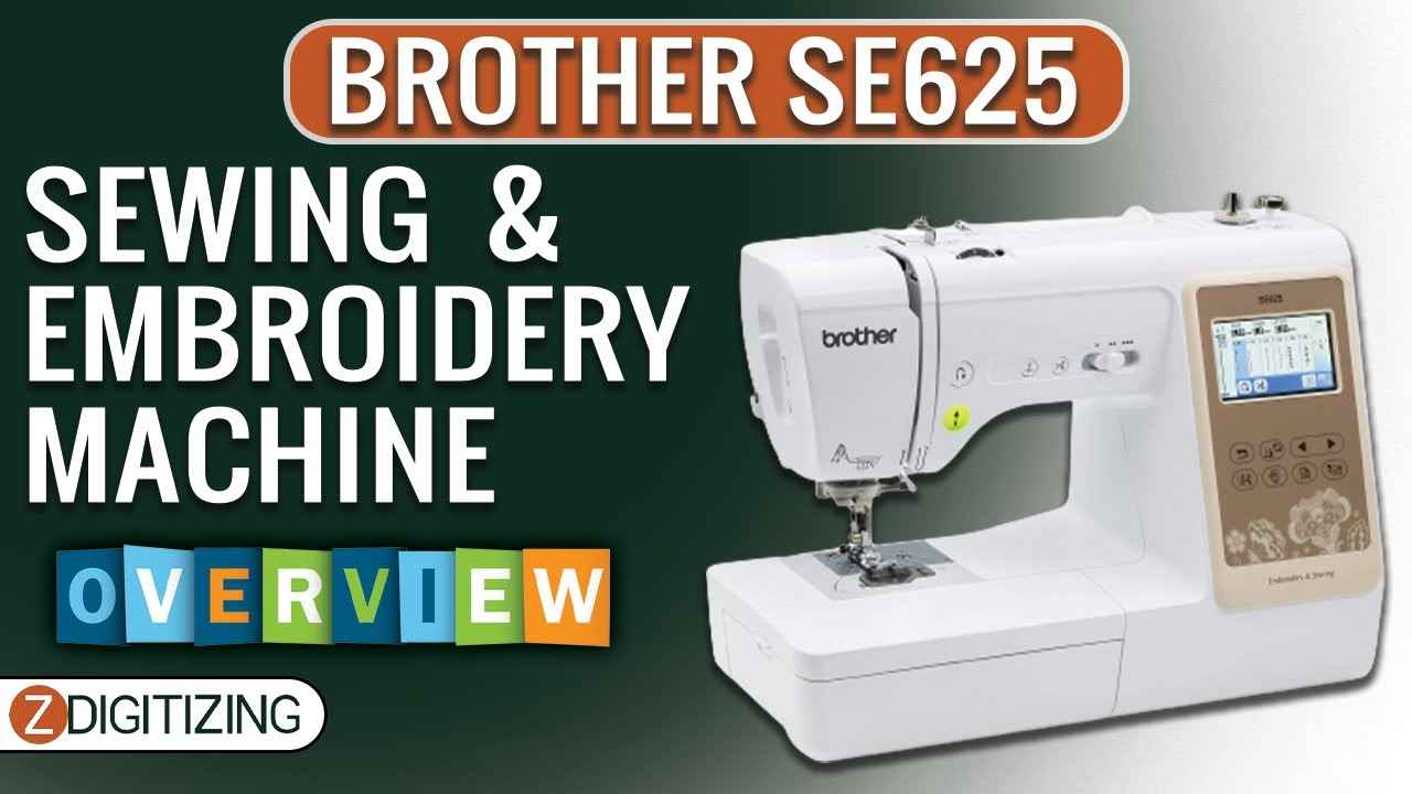 Brother SE625 Sewing & Embroidery Machine