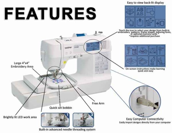 Brother Se400 Sewing And Embroidery Machine Full Guide