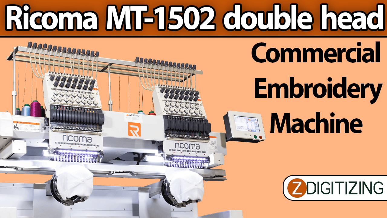 Ricoma MT-1502 Commercial Embroidery Machine
