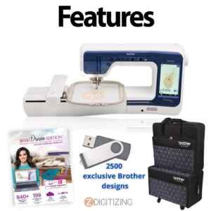 Brother Essence Innov-Ís VM5200 Home Sewing And Embroidery Machine​ 1