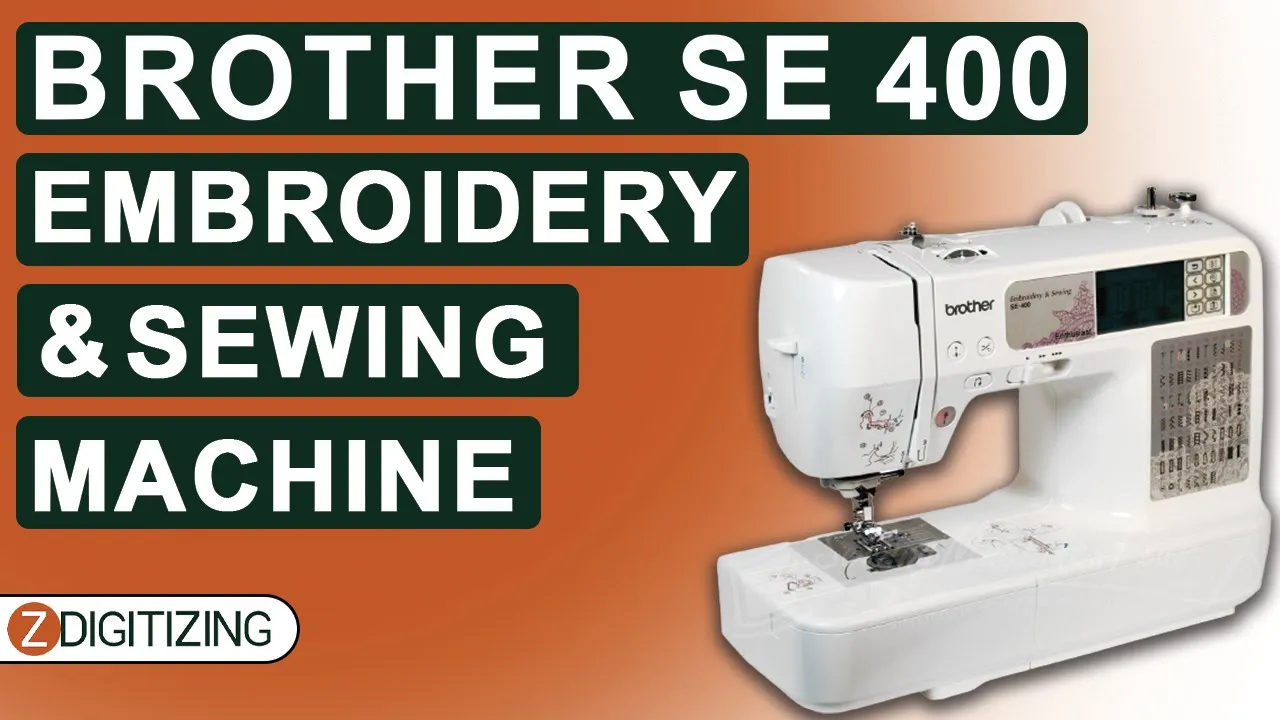Brother SE400 Sewing And Embroidery Machine
