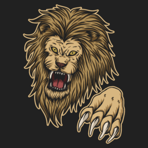 —Pngtree—angry lion attack vector illustration_4459681