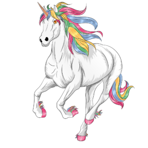 —Pngtree—running unicorn angry fairy tale_5688219
