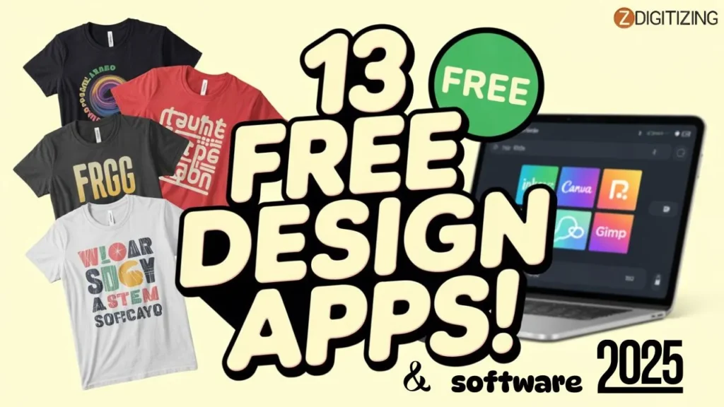 Las 13 mejores aplicaciones y software gratuitos para diseñar camisetas en 2025