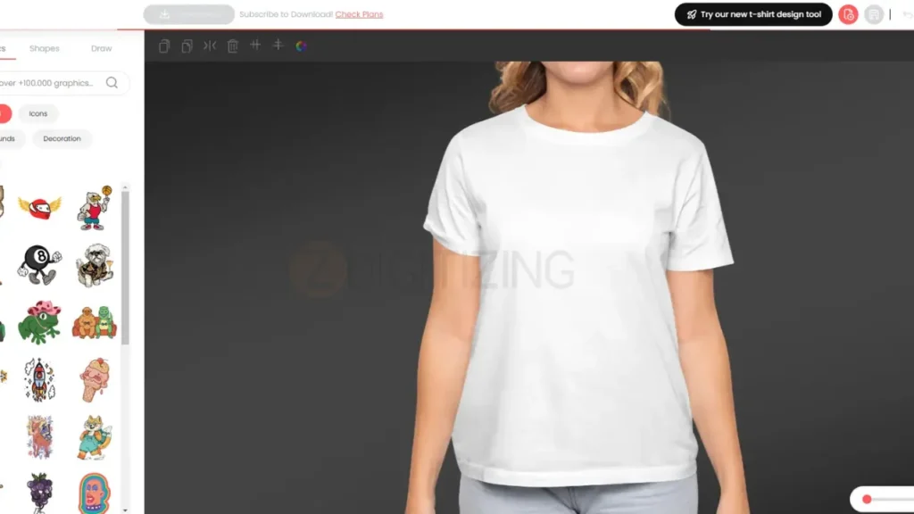 Diseño de camiseta fácil de usar basado en vectores (BulkMockup)