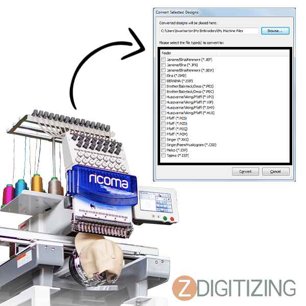Types Of Machine Embroidery File Format You Need To Know