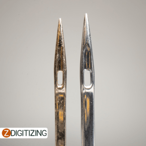 Needles With A Titanium Plating