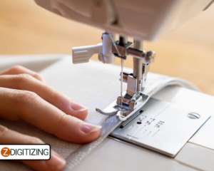Machine Is Sewing In Reverse