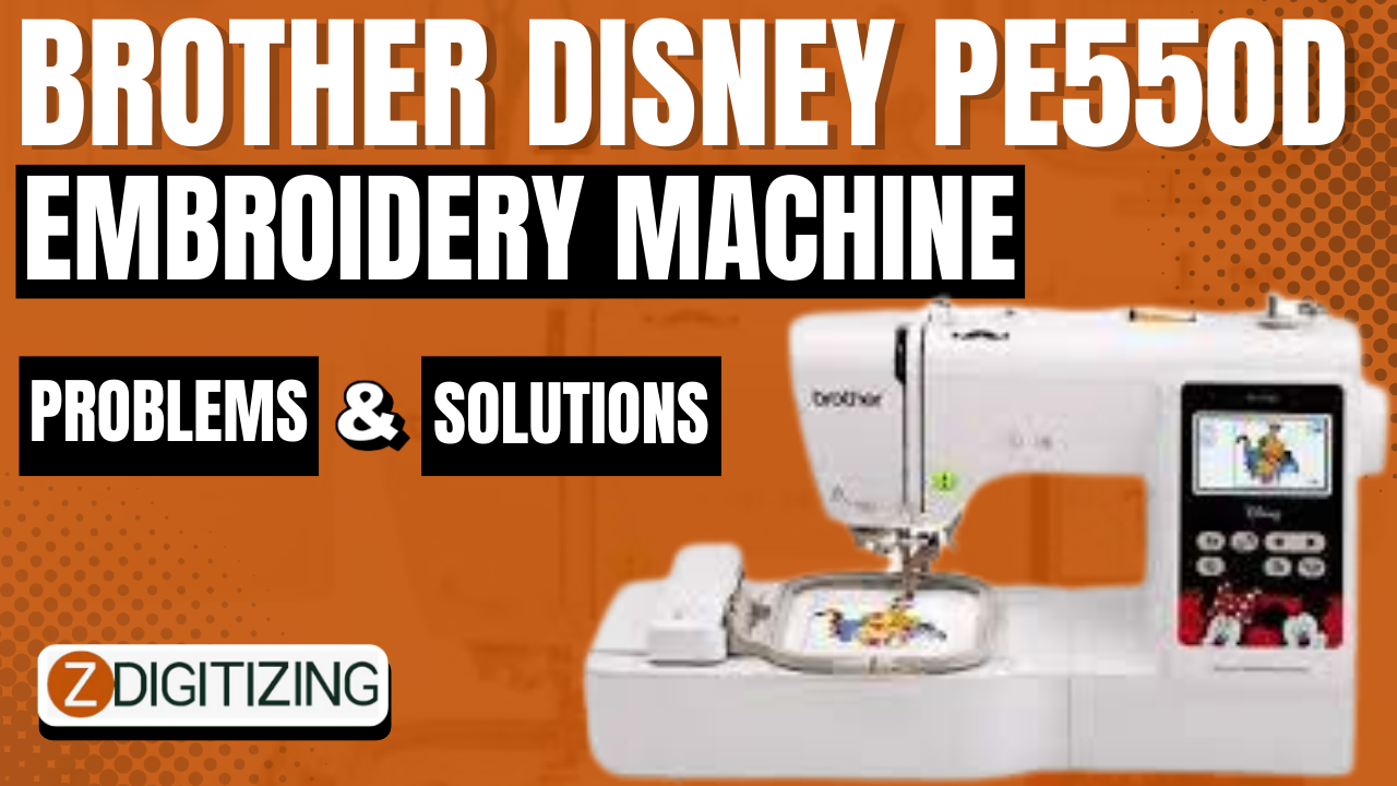 Brother Disney PE550D Embroidery Machine Problems And Solutions To Easy Way​ 8