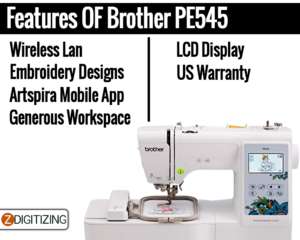 Brother PE545 Embroidery Machine Review With Pros And Cons 2