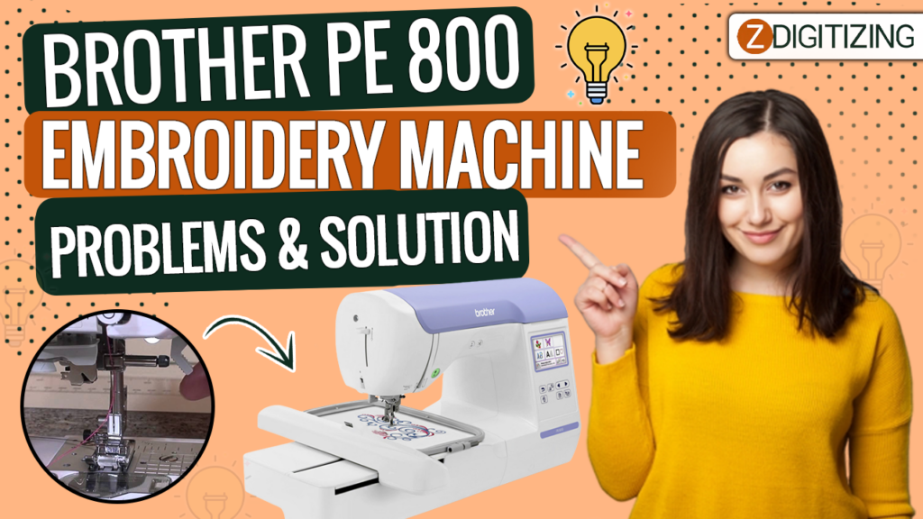 Brother PE 800 Embroidery Machine Common Problems And Solution Easy Way To Troubleshoot 1
