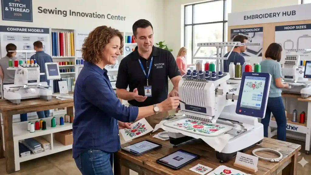How to Pick the Right Embroidery Machine in 2026