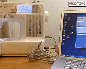 Transfer the Digital File to the Embroidery Machine