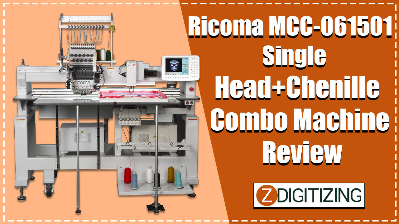 Ricoma MCC-061501 single head+chenille combo machine review
