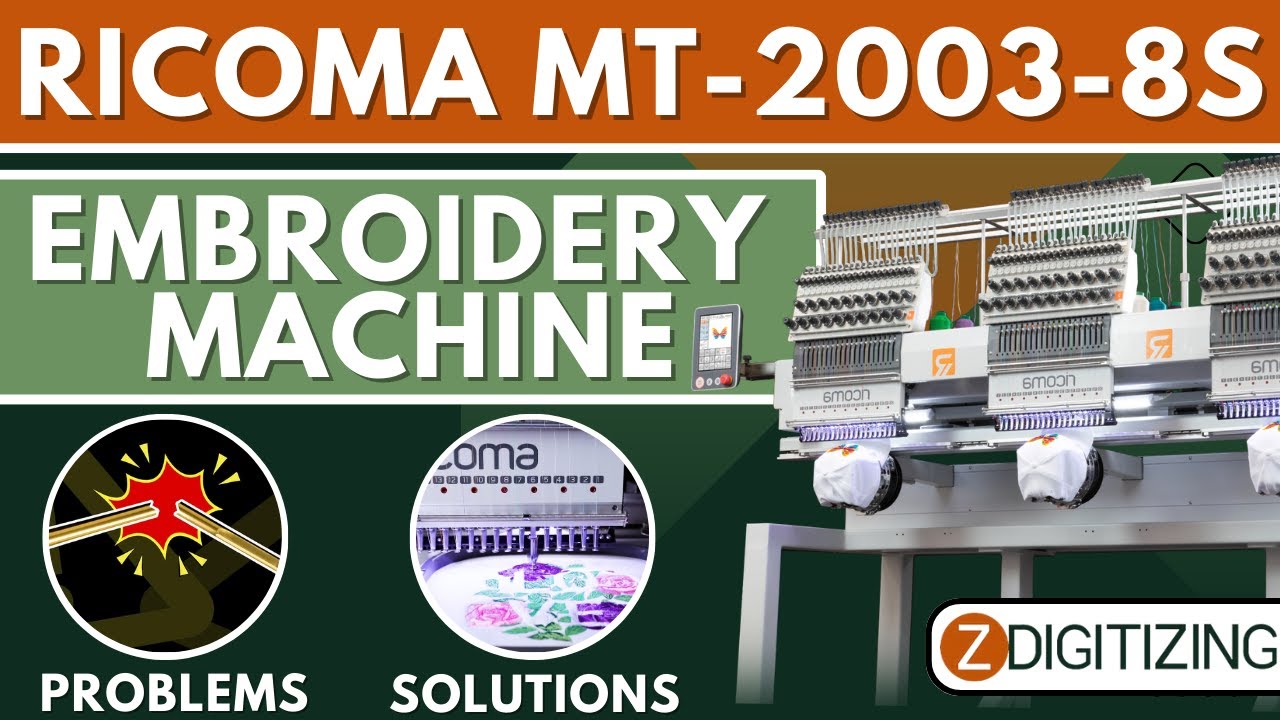 Biggest Causes Of Ricoma MT-2003-8S Problems & Solutions