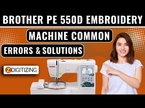 Easy steps of troubleshooting Brother SE 625 embroidery machine &  Maintenance
