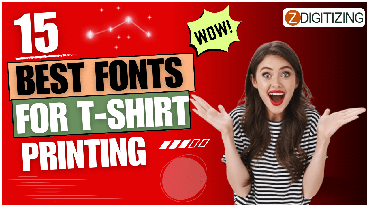15 of the Best Fonts for T-Shirts Printing