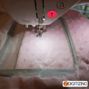 Removing Water Soluble Embroidery Stabilizer Topping / Solvy