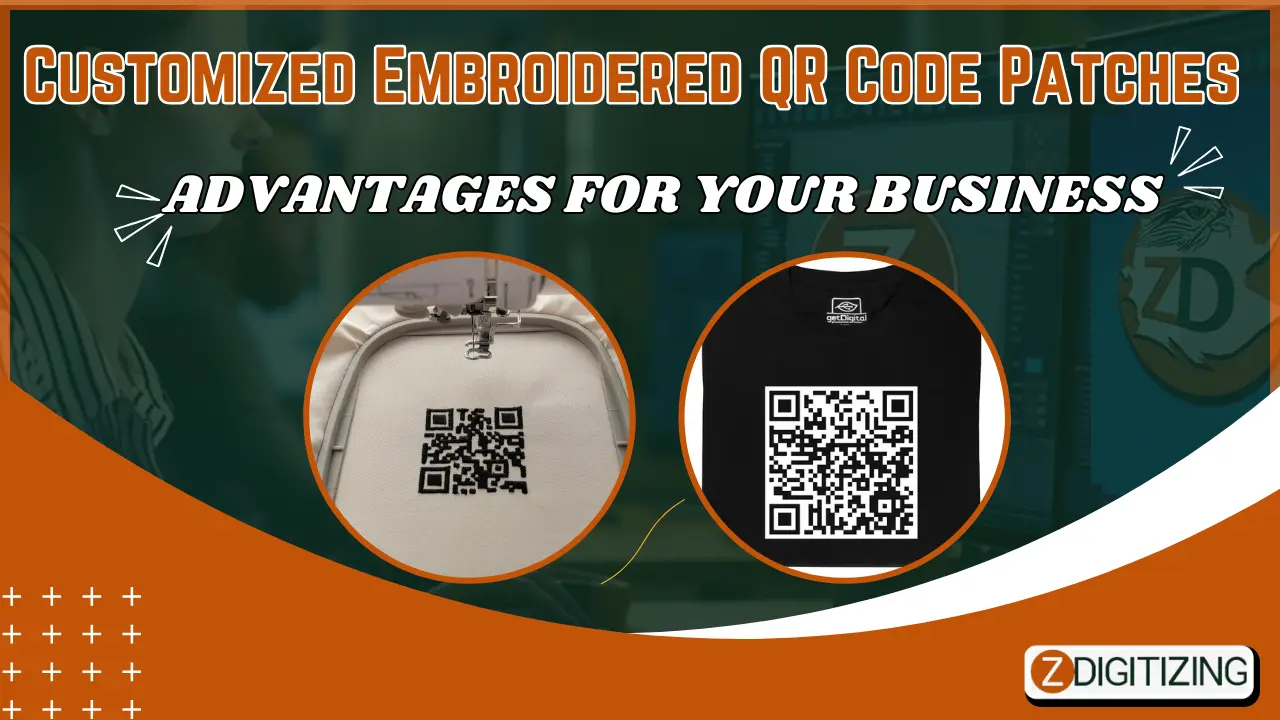 Customized Embroidered QR Code Patches Advantages For Your Business