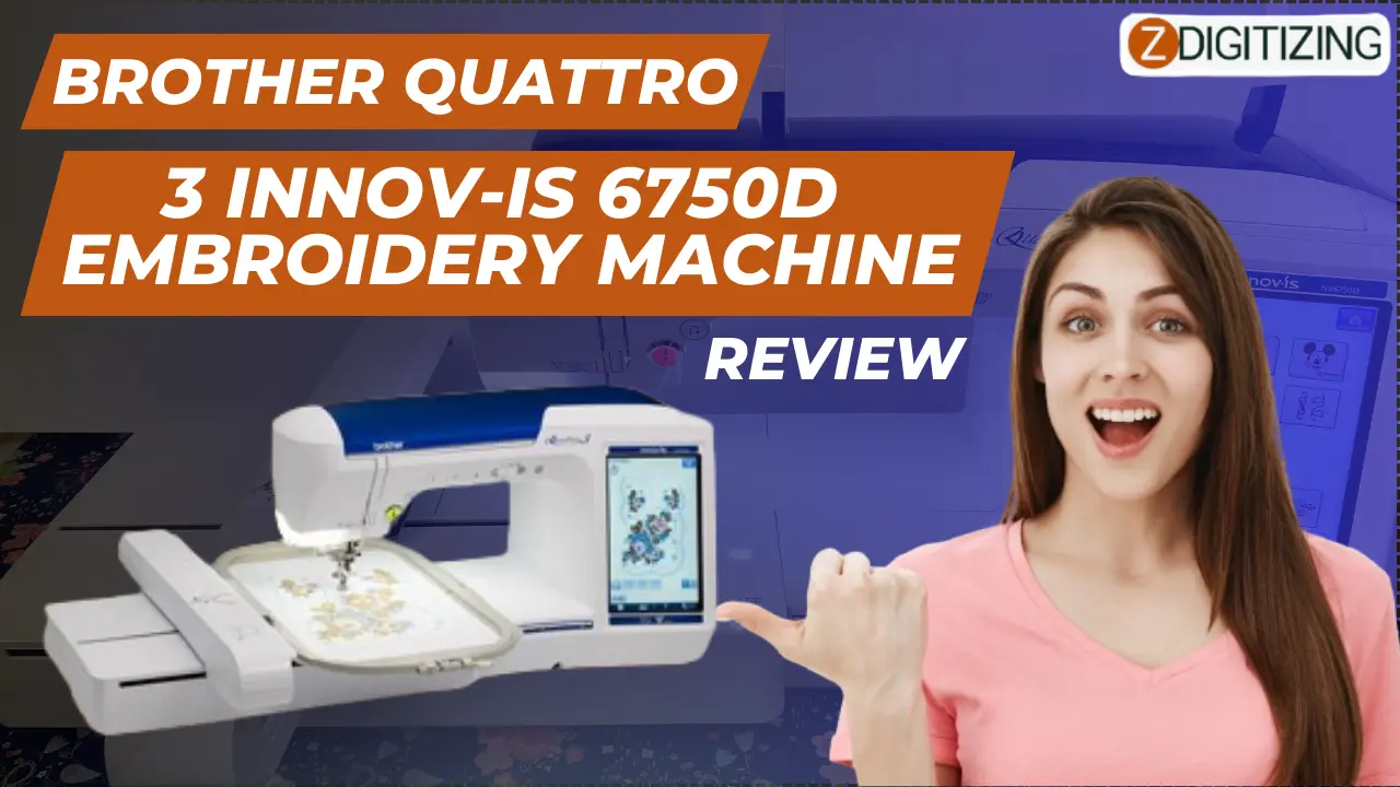 Testbericht zur Stickmaschine Brother Quattro 3 Innov-is 6750D