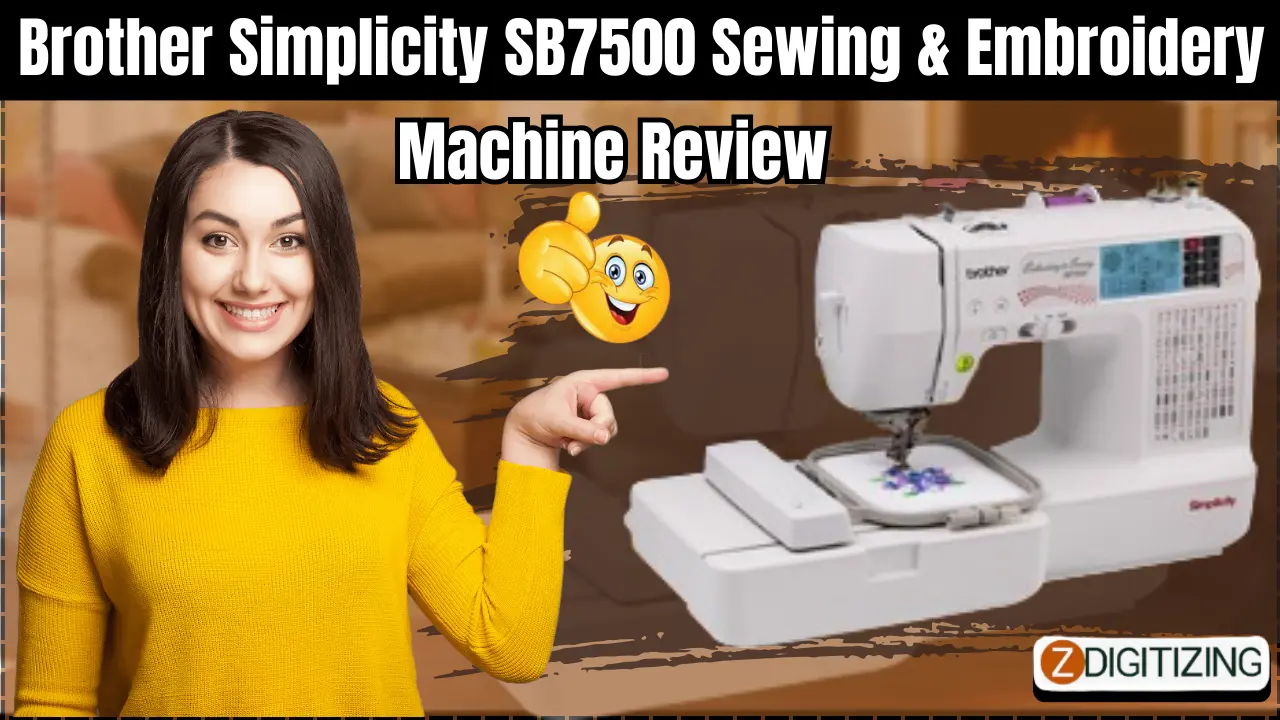 Revisión de la máquina de coser y bordar Brother Simplicity SB7500